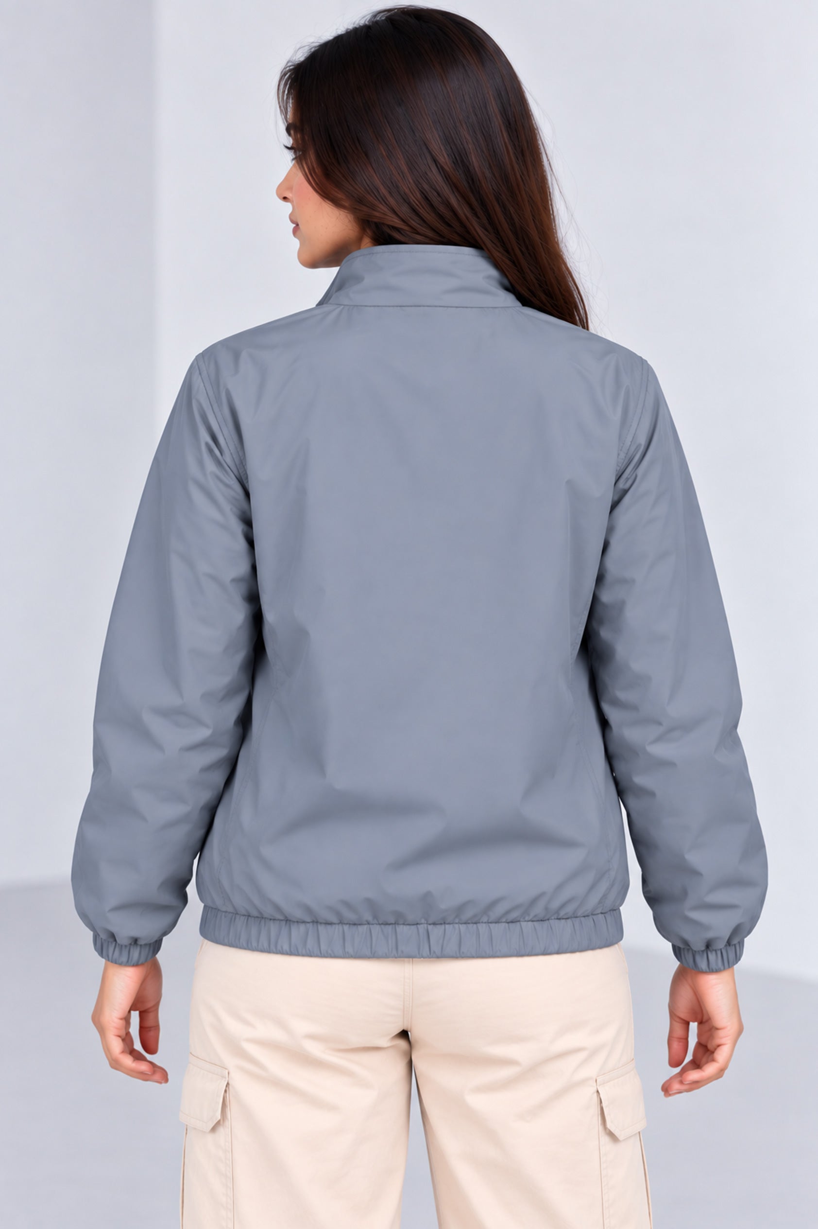 Alpine Women's Wind Breaker Grey