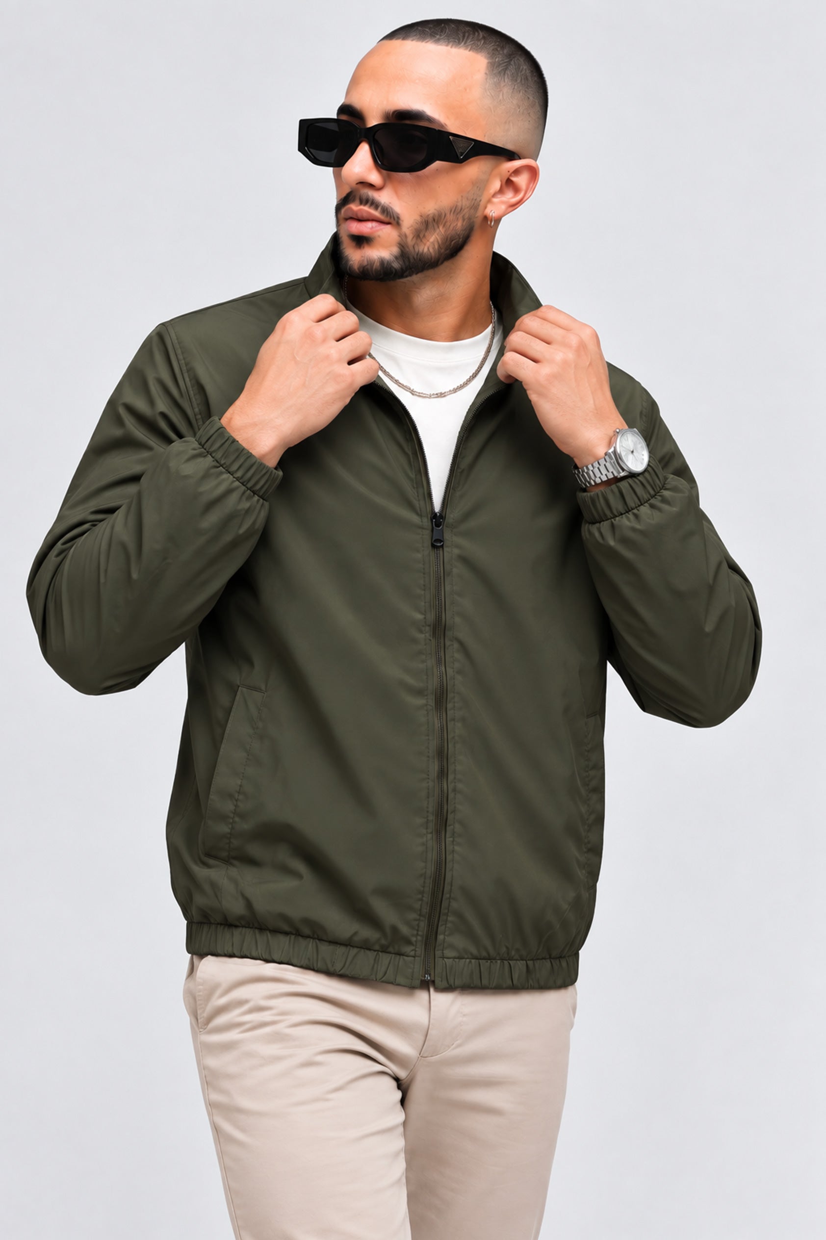 Alpine Men’s Wind Breaker Olive