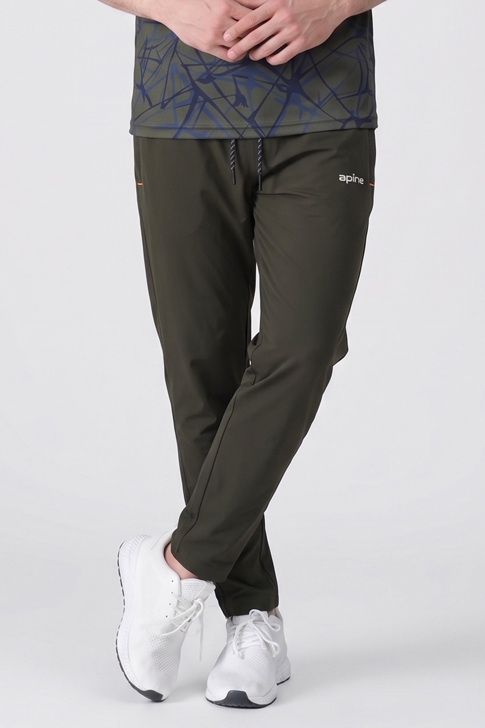 Alpine Men's - Imported Tracksuit - Olive Green