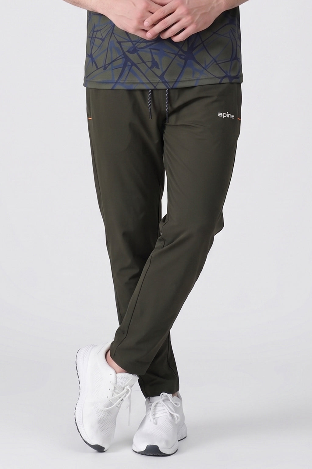 Alpine Men's - Imported Tracksuit - Olive Green