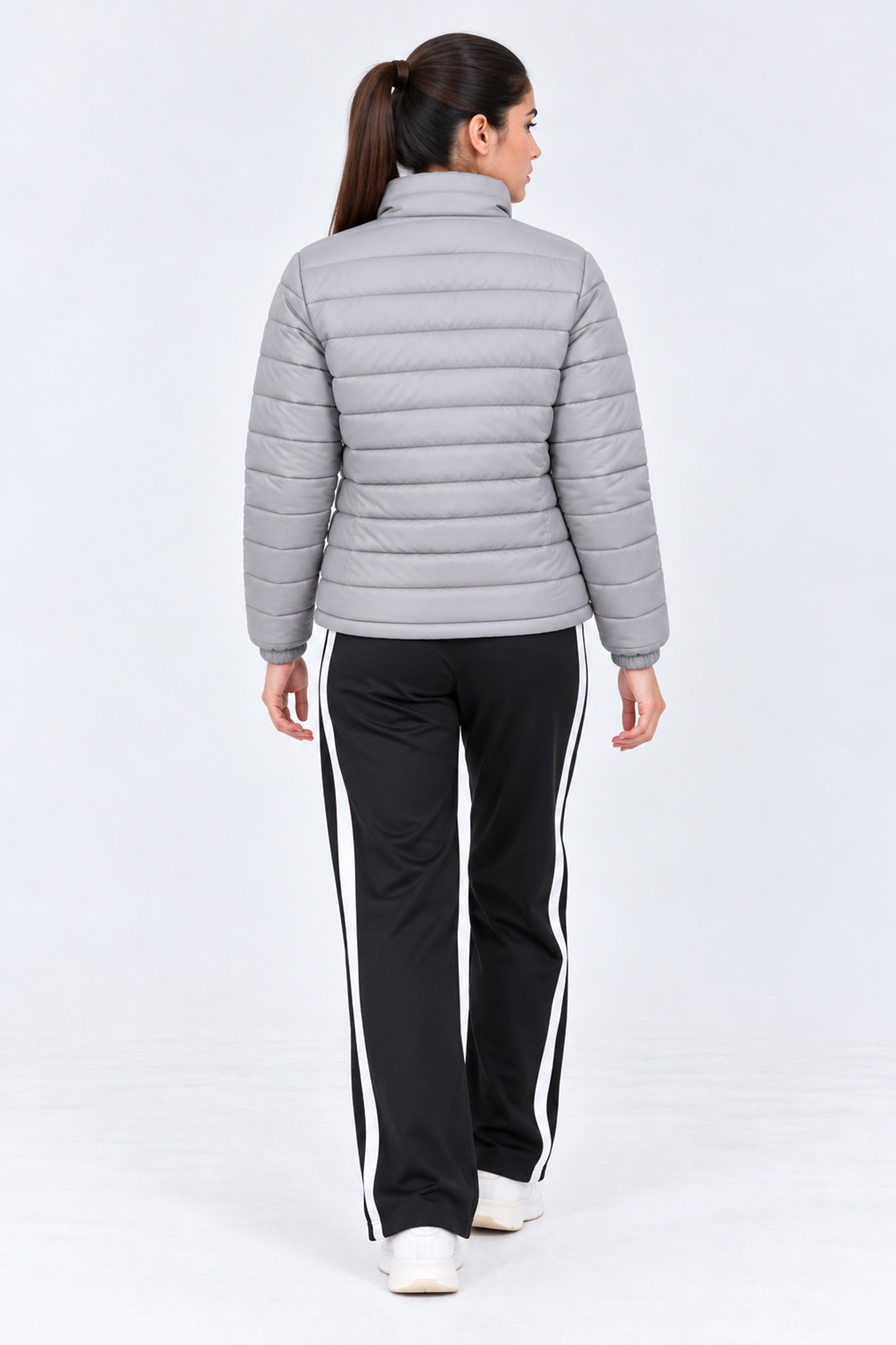 Alpine Women's Puffer Jacket Grey