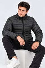 Alpine Men’s Puffer Jacket Black