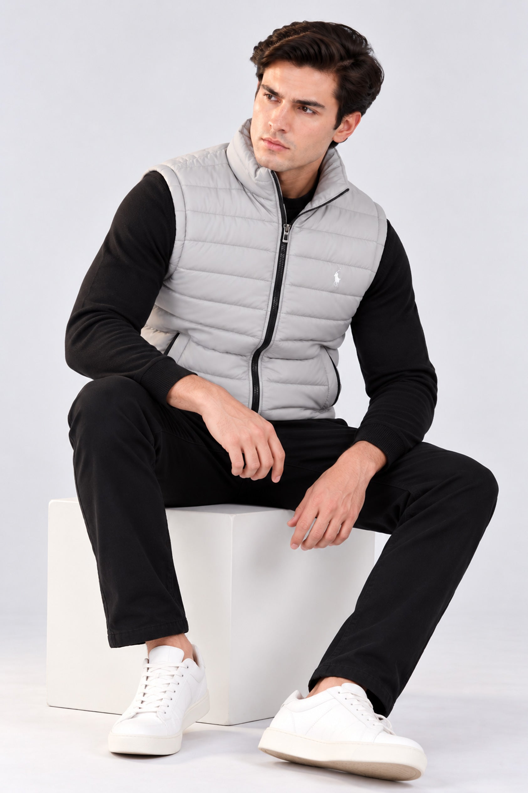 Alpine Men’s Imported Gilet Grey