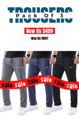 Alpine - Performance Trouser Bundle Offer - Black, Navy Blue & Grey
