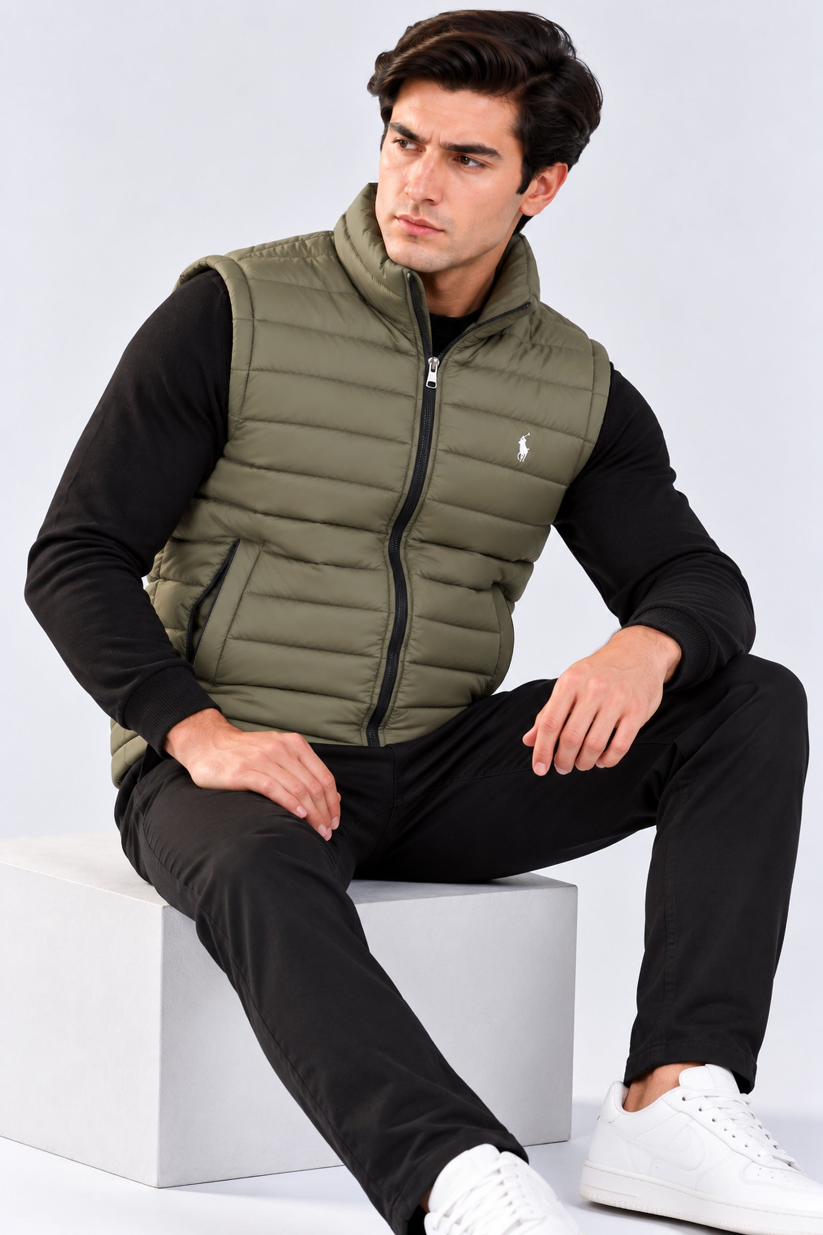 Alpine Men’s Imported Gilet Olive