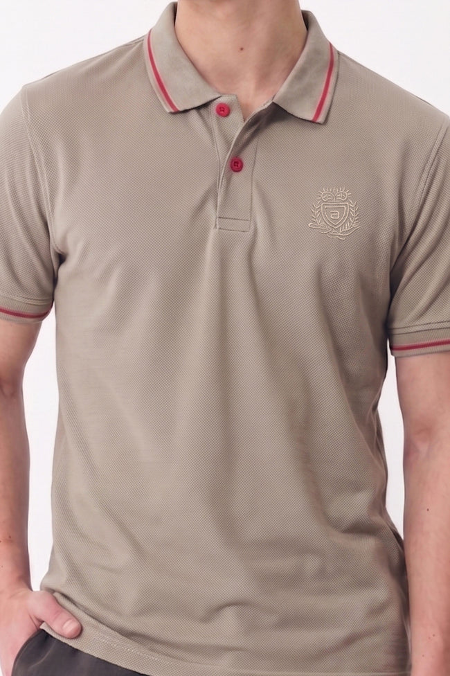 Alpine Men’s Skin Cotton Polo Shirt - Premium Edition Main Image