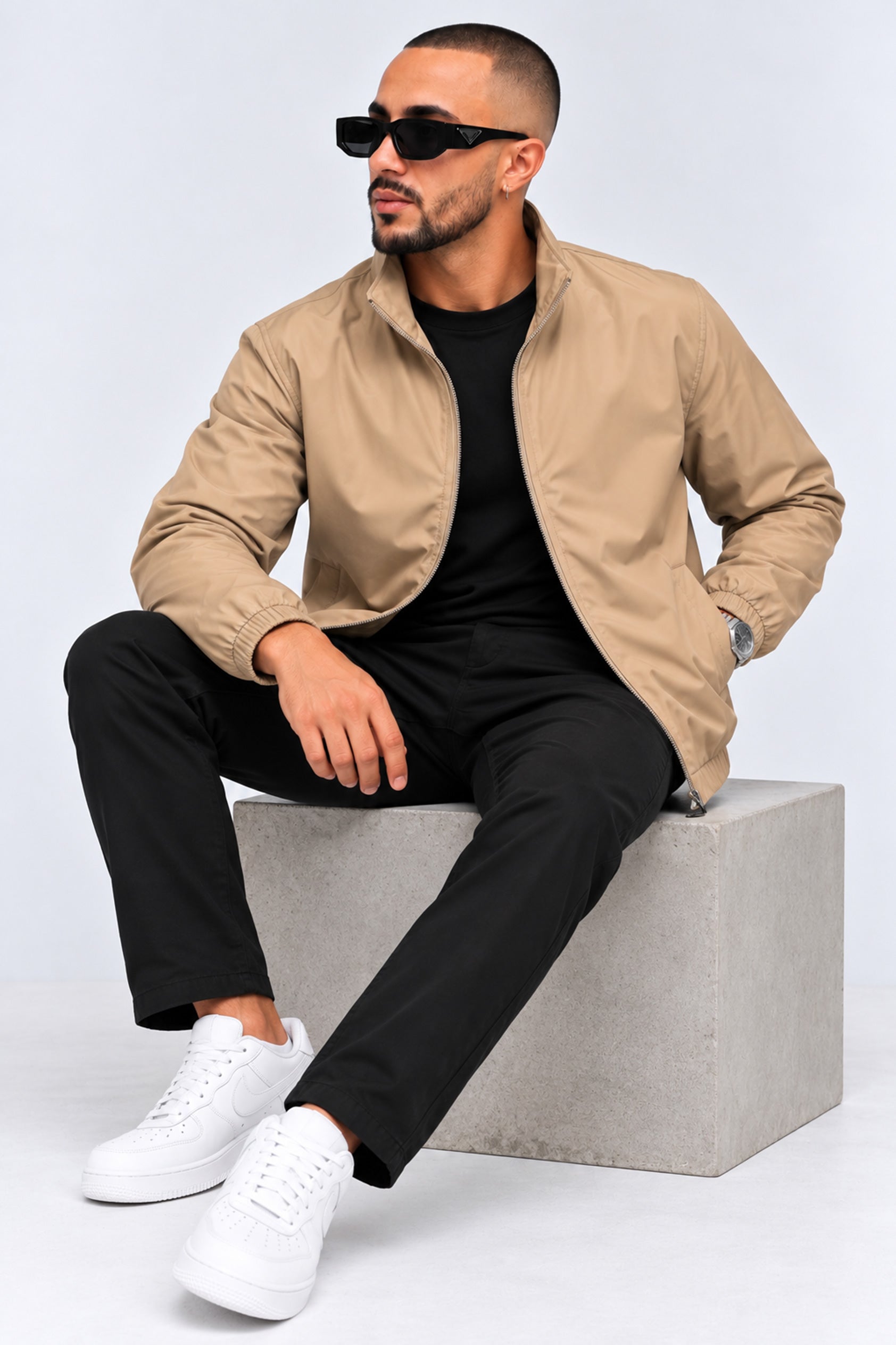 Alpine Men’s Wind Breaker Beige