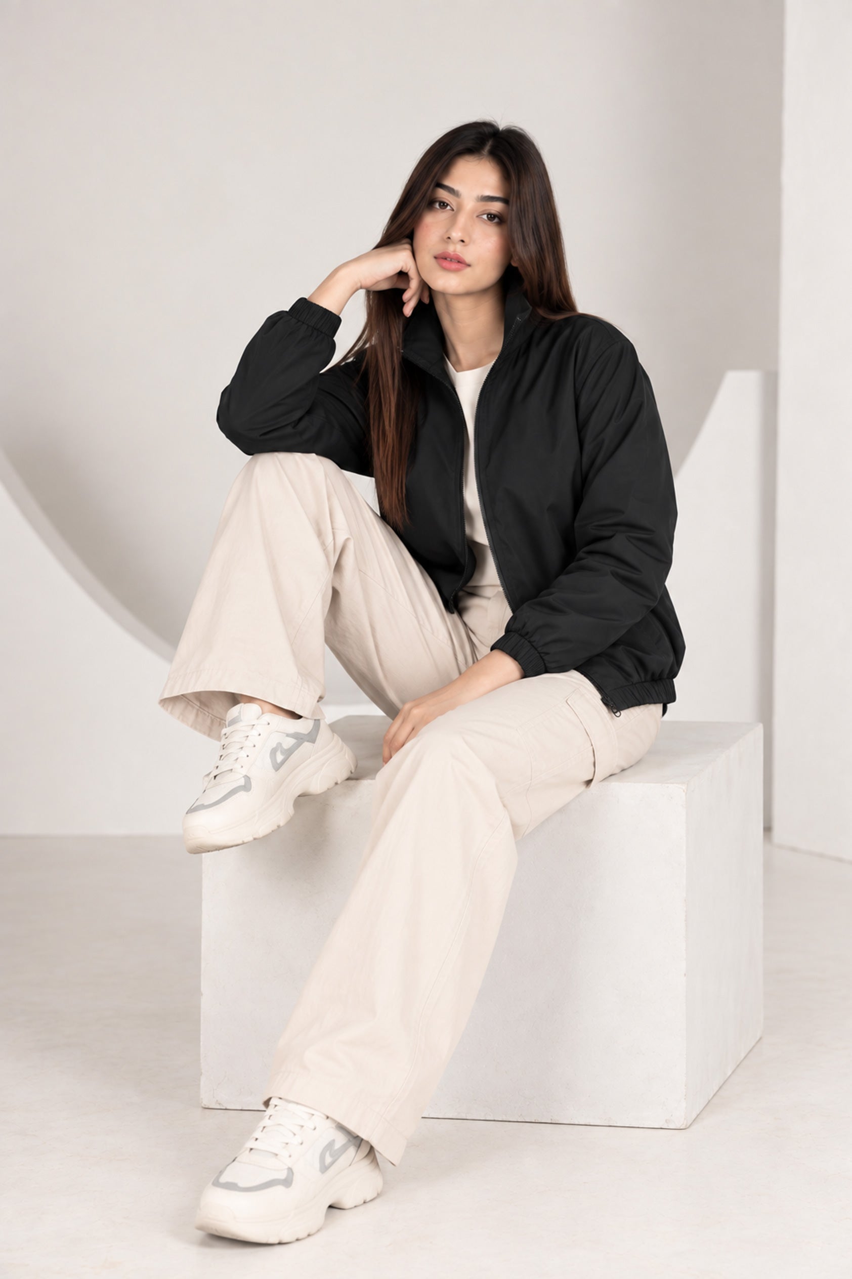 Alpine Women's Wind Breaker Black