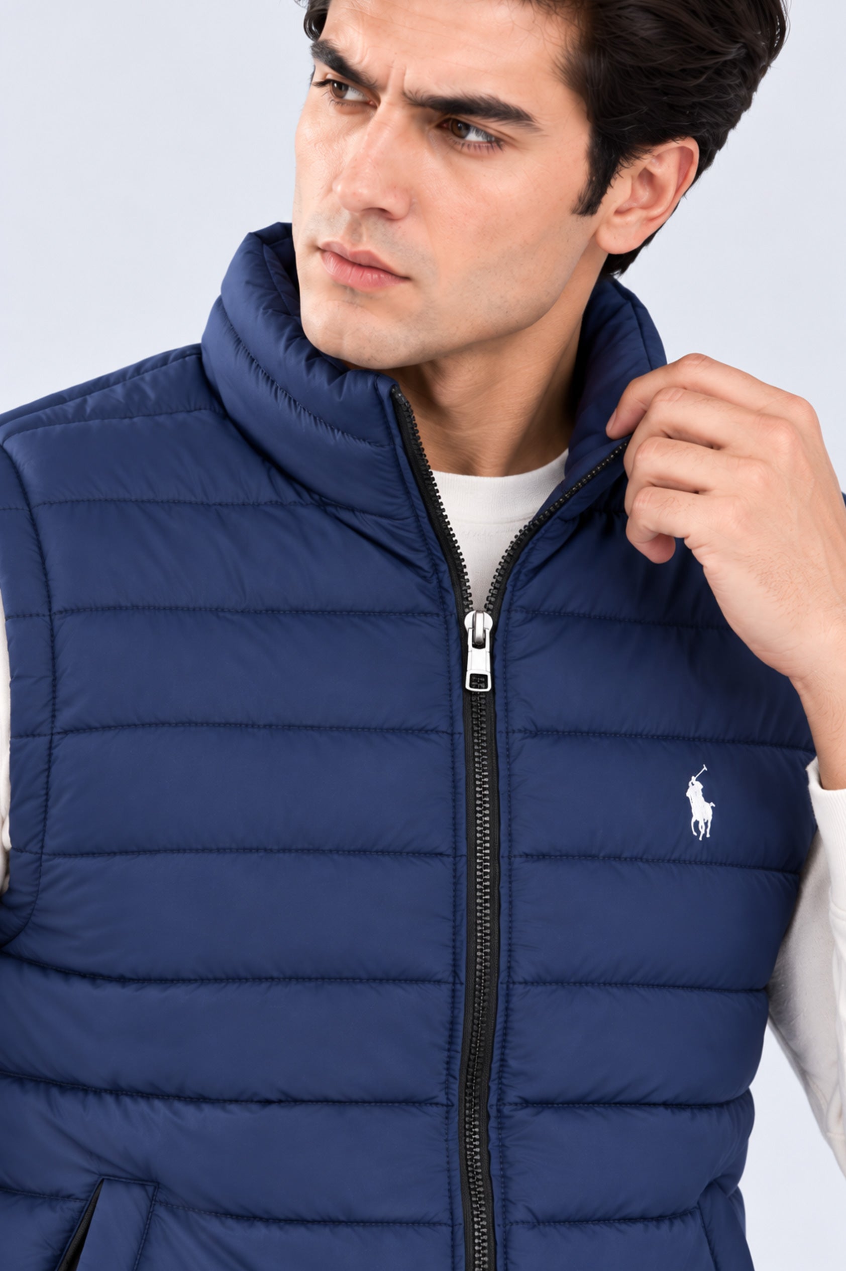 Alpine Men’s Imported Gilet Navy Blue
