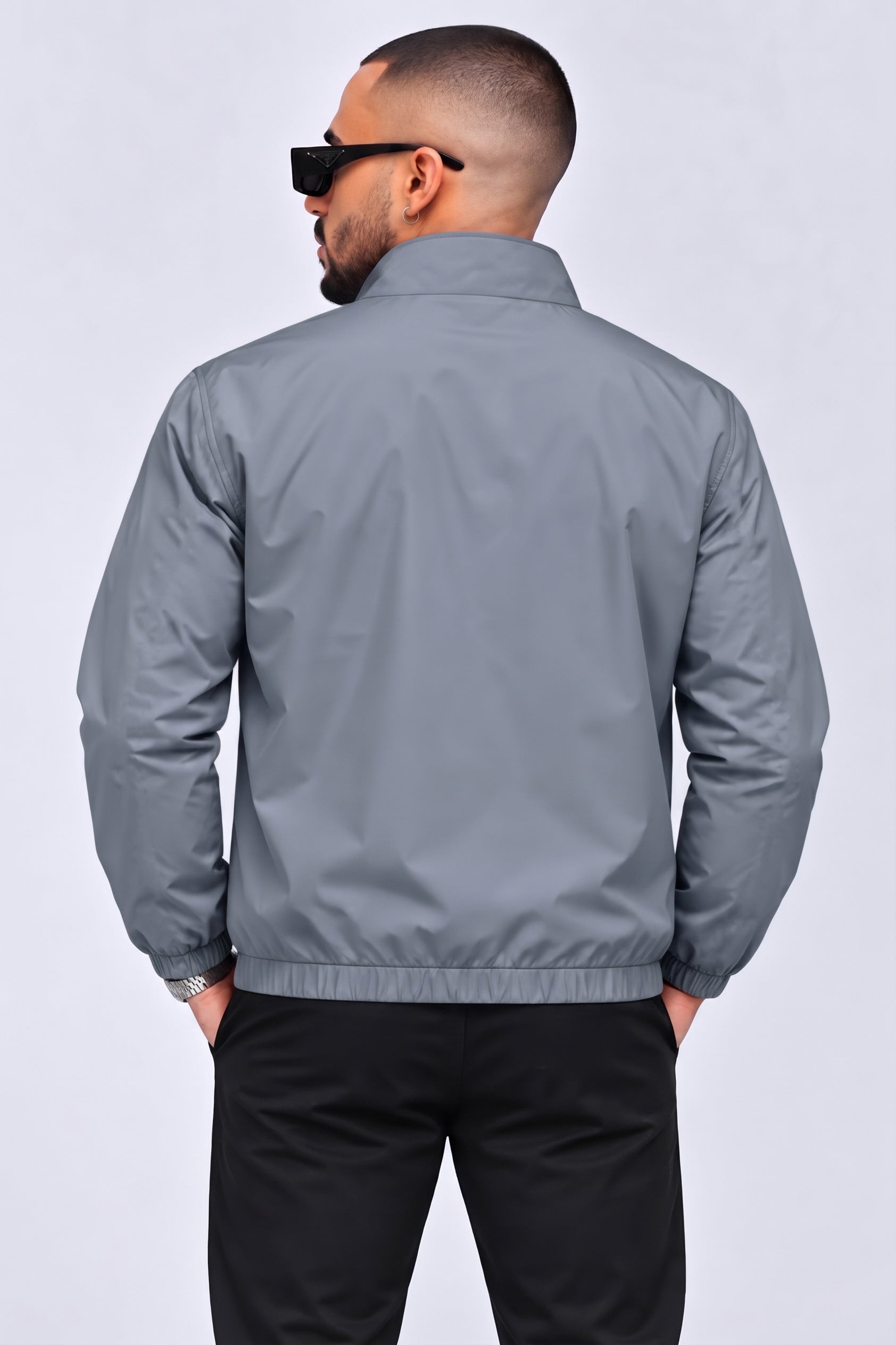 Alpine Men’s Wind Breaker Grey
