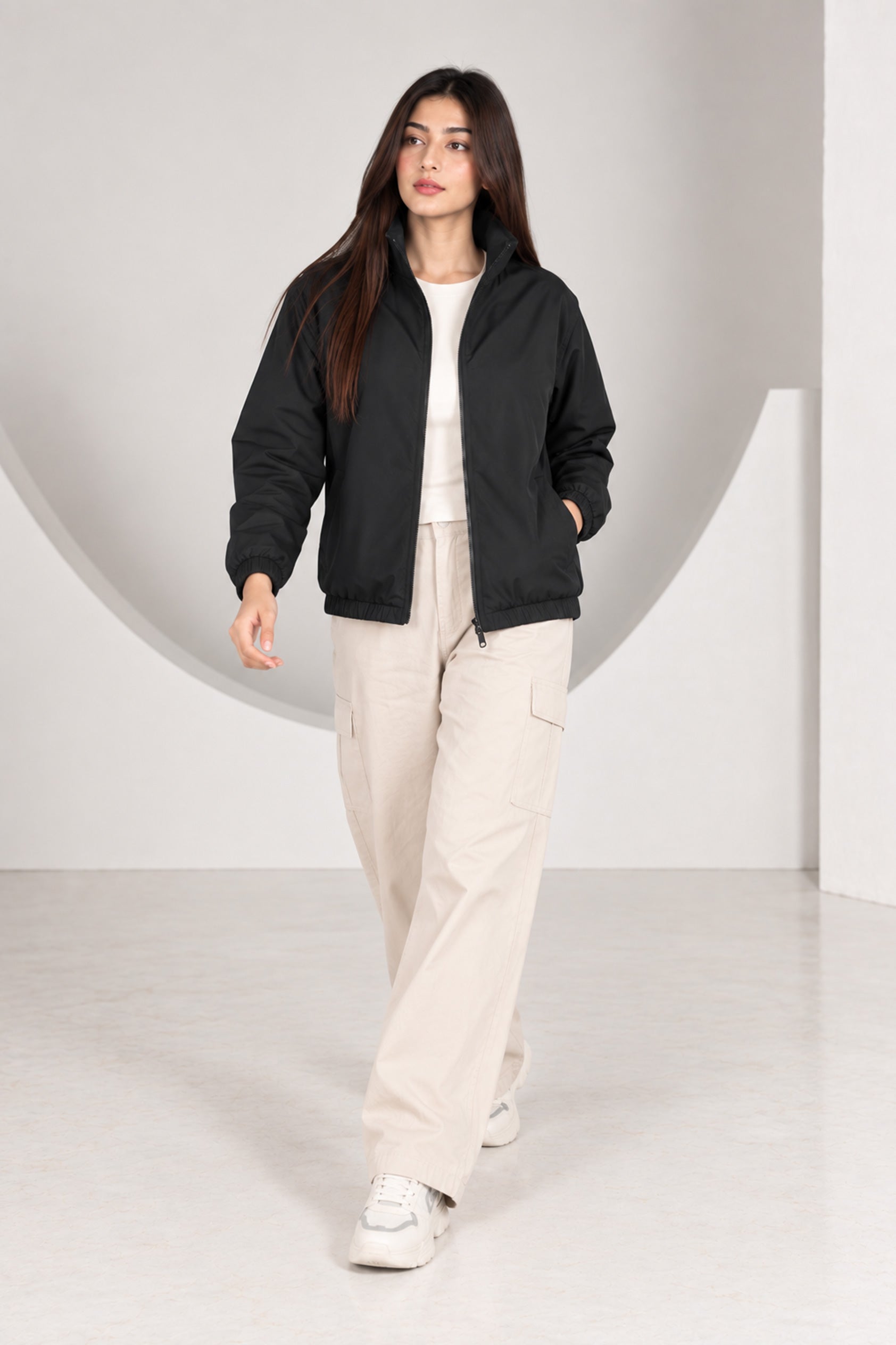 Alpine Women's Wind Breaker Black