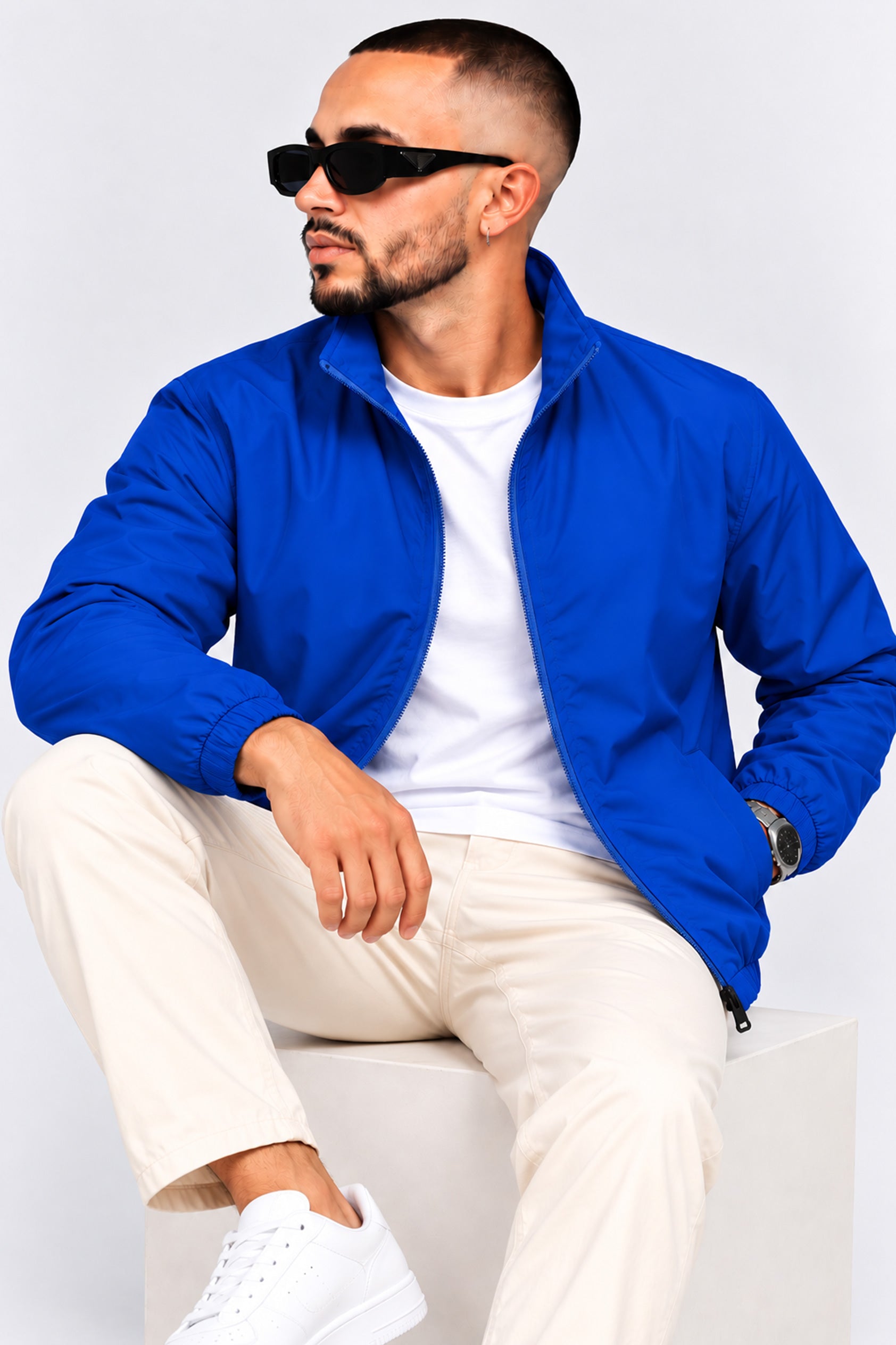 Alpine Men’s Wind Breaker Royal Blue