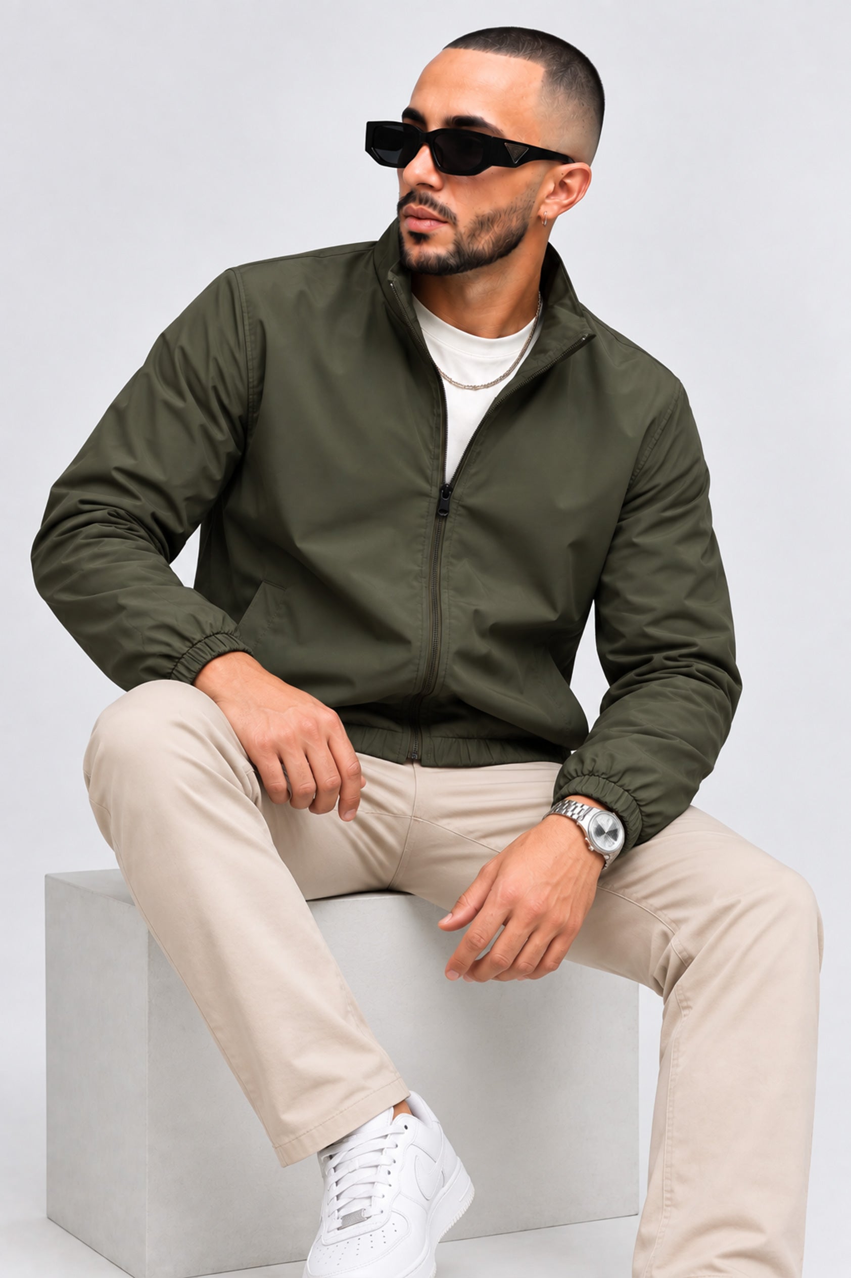 Alpine Men’s Wind Breaker Olive
