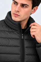 Alpine Men’s Puffer Jacket Black