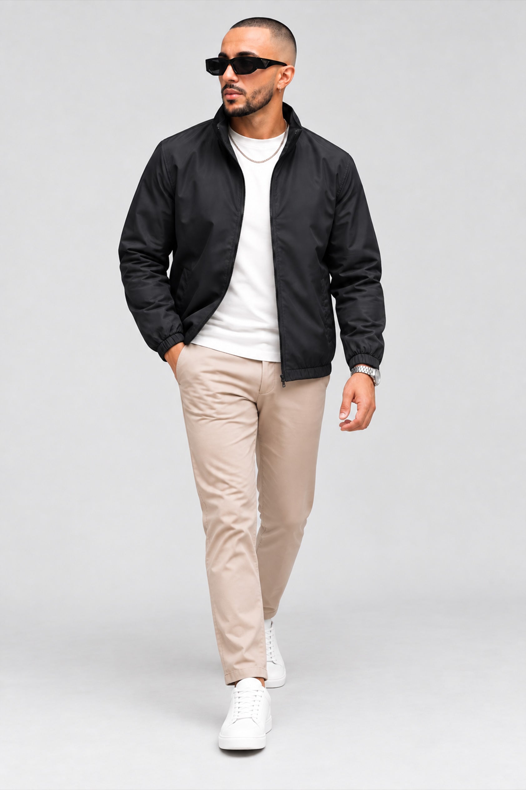 Alpine Men’s Wind Breaker Black