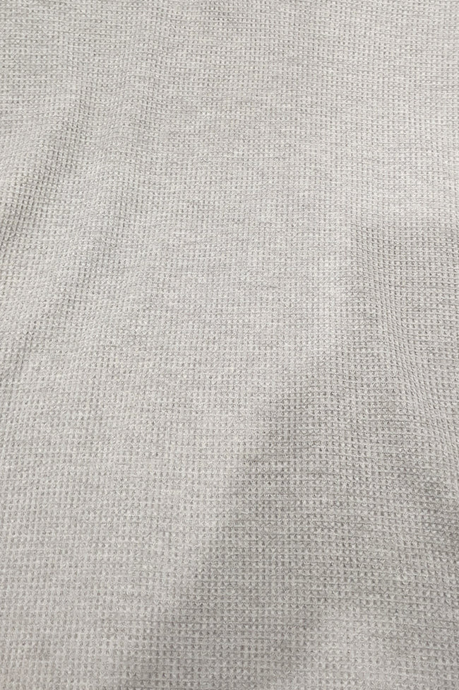 Gray V Neck Knitted Polos Main Image