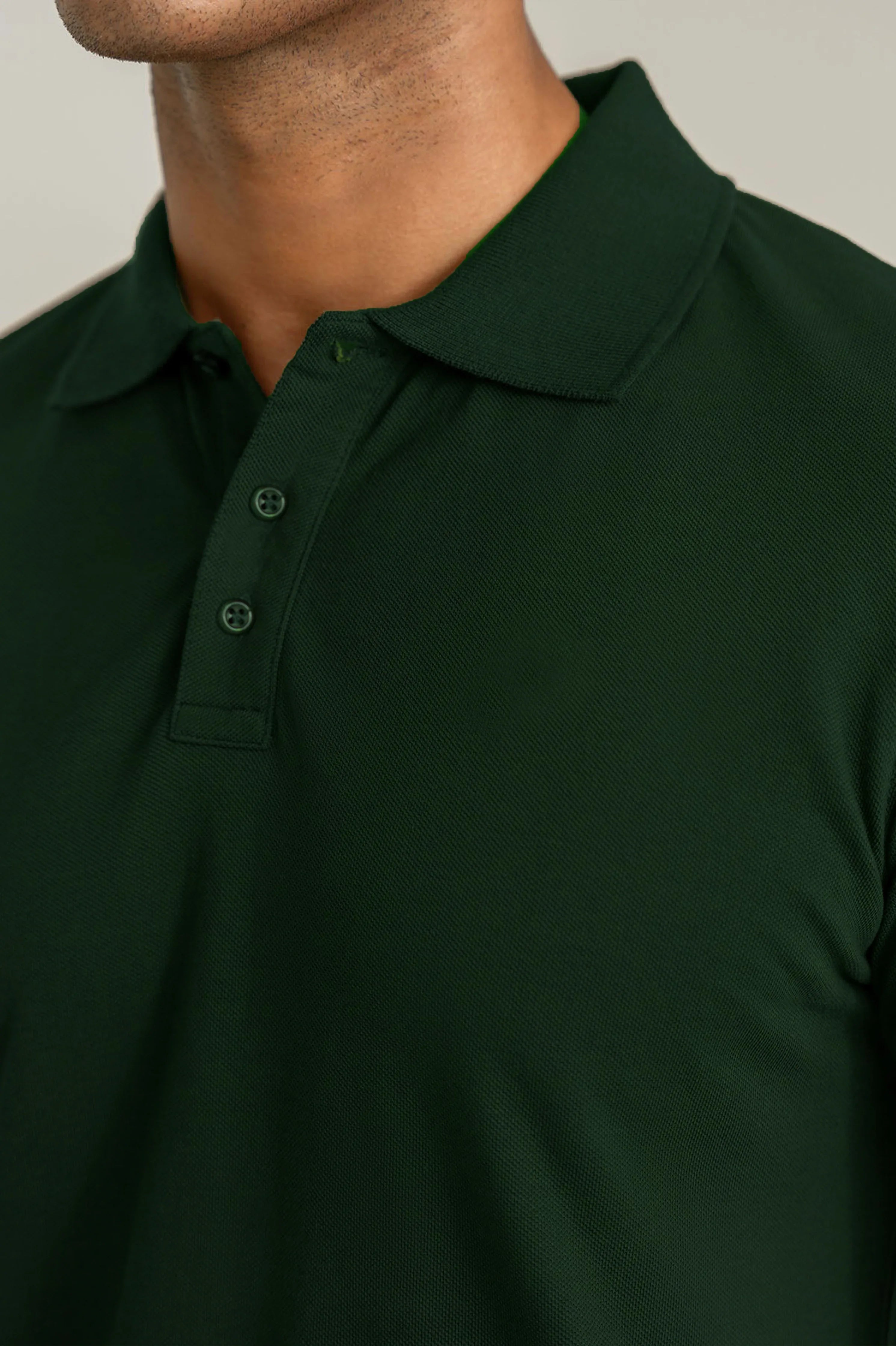 Forest Green Basic Polo
