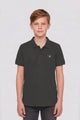 Alpine Kids Minimal Polo Dark Grey – Premium Quality