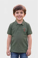 Alpine Kids Polo Shirt Light Green – Premium Cotton