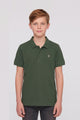 Alpine Kids Minimal Polo Light Green – Premium Quality