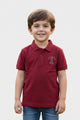 Alpine Kids Polo Shirt Maroon – Premium Cotton