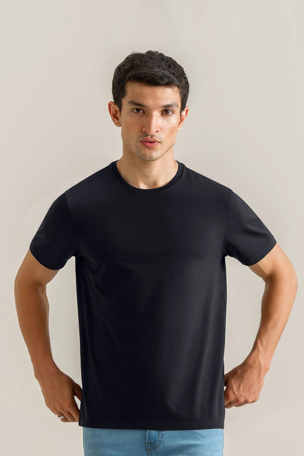 Black Basic Tee