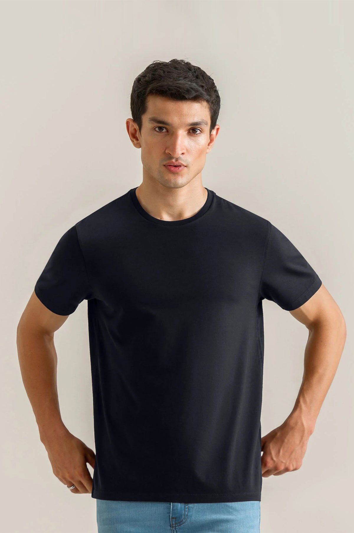 Black Basic Tee