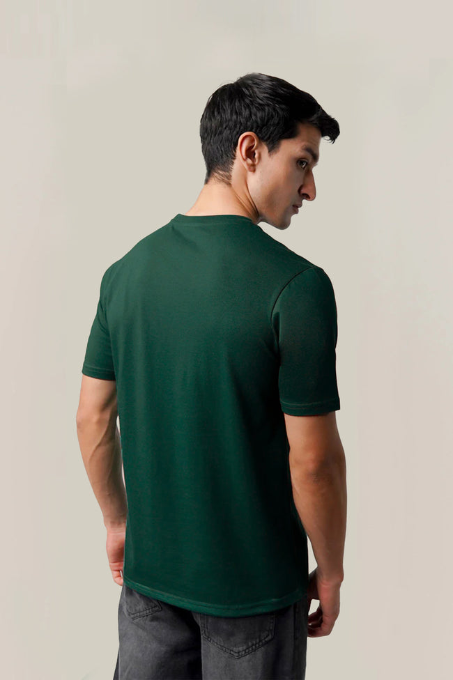 Forest Green Basic Tee Main Image