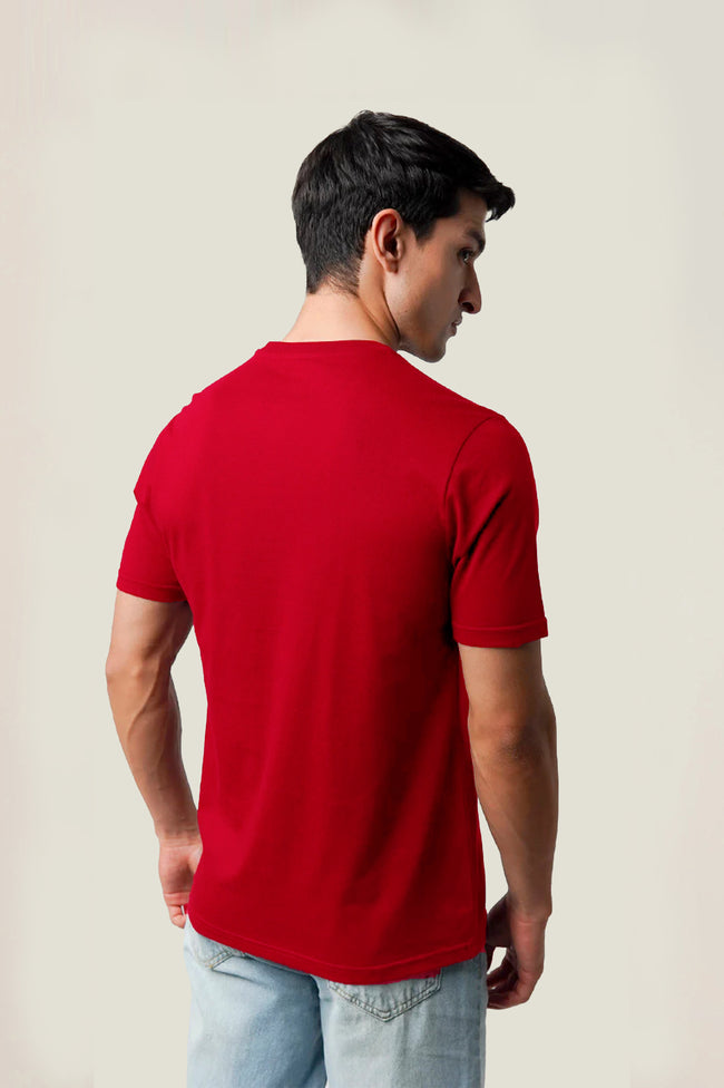 Red Basic Tee Main Image