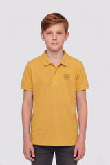 Alpine Kids Minimal Polo Yellow – Premium Quality